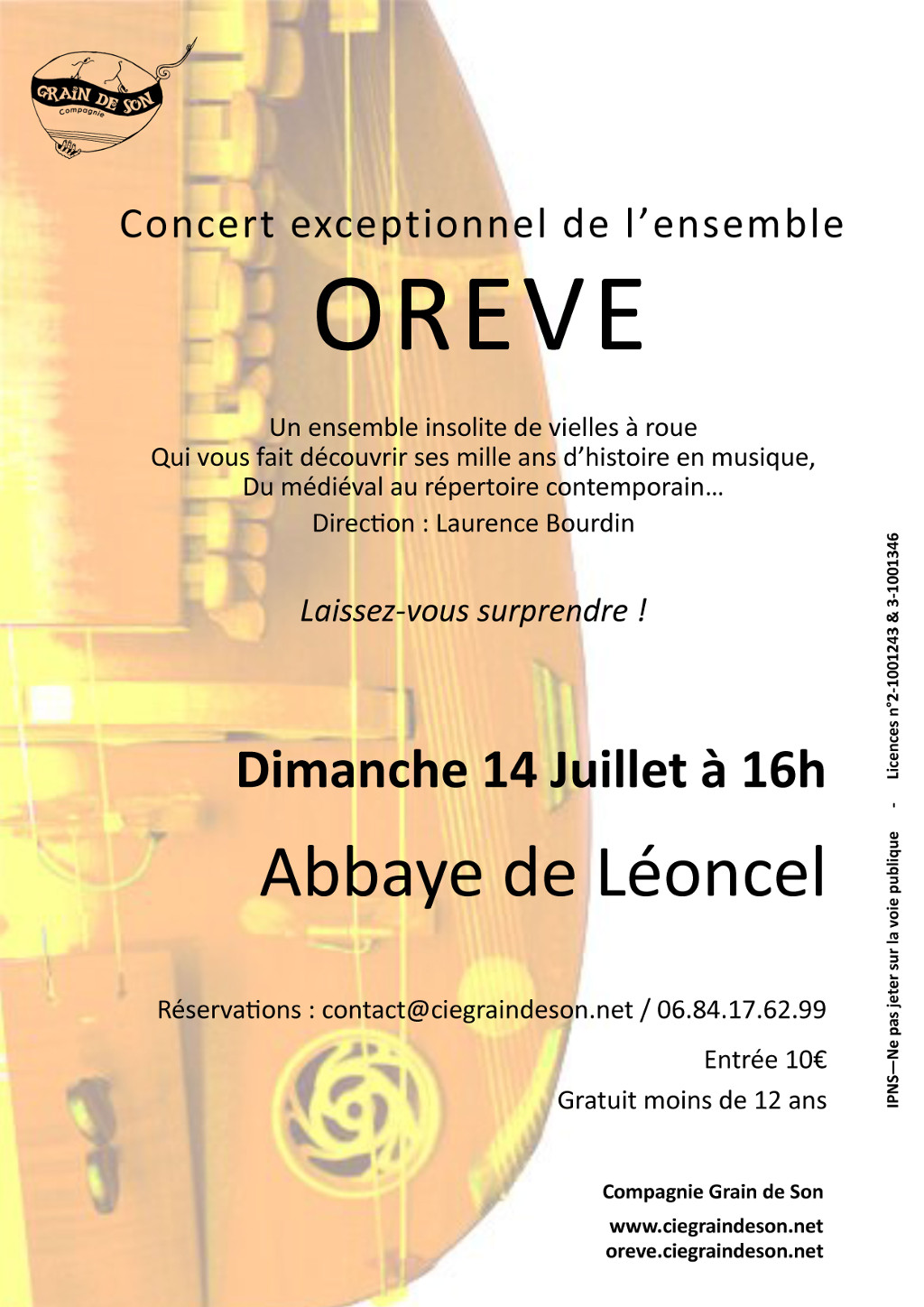 Affiche Concert Leoncel
